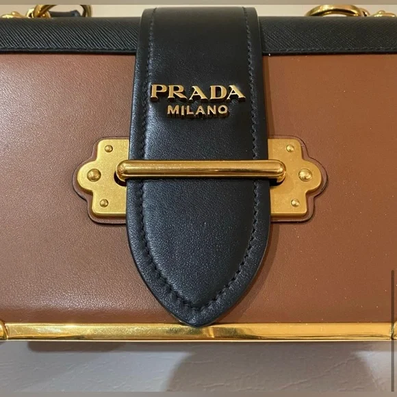 Leather Prada Cahier Bag - Picture 7 of 9
